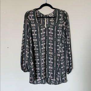 Show me your MuMu snake print tunic
